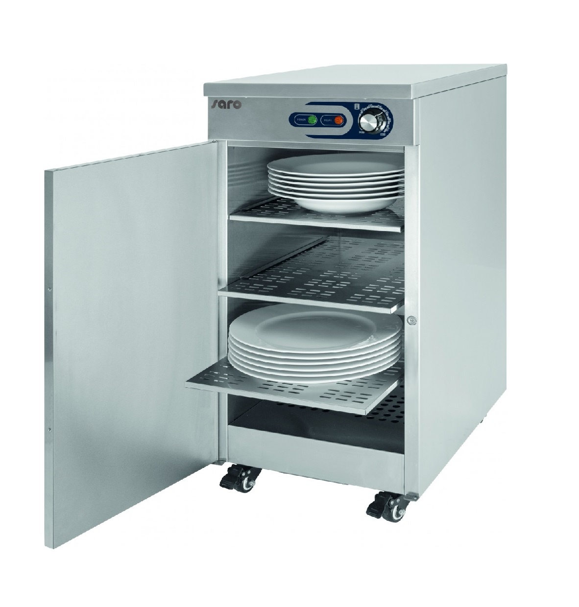 Saro Bordenwarmer met 3 etages - voor ca. totaal 60 borden