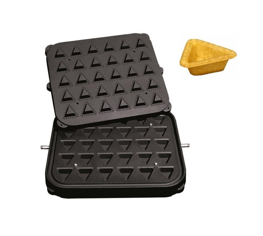 ICB Tecnologie Platte für Cook-Matic Dreieck 51x51x49/32x32x29 x 18(h) mm