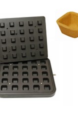 ICB Tecnologie Platte für Cook-Matic Quadrat 41x41 / 28x28 x 20 (h) mm