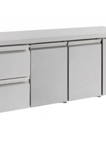 Combisteel Cooled working table 2 doors - 2 drawers