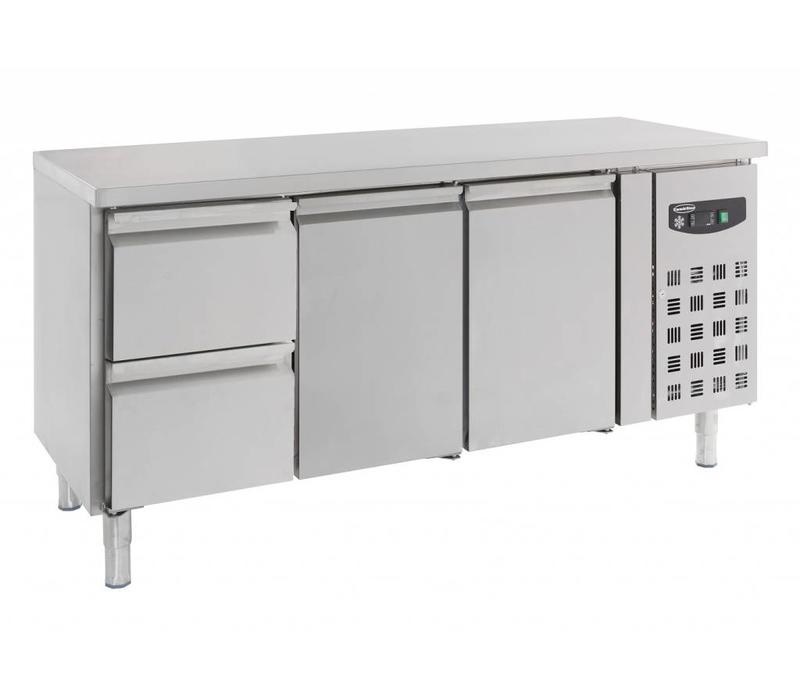 Combisteel Cooled working table 2 doors - 2 drawers