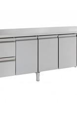 Combisteel Cooled working table 3 doors - 2 drawers