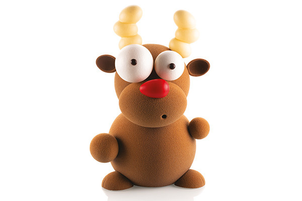 Silikomart 3D chocolate shape Rudolf