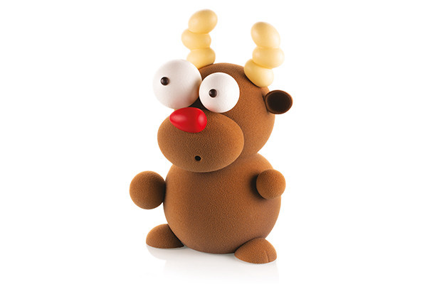 Silikomart 3D chocolate shape Rudolf