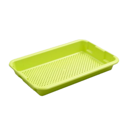 Scaritech Tropfschale 600 x 400, Grün (perforierter Boden)