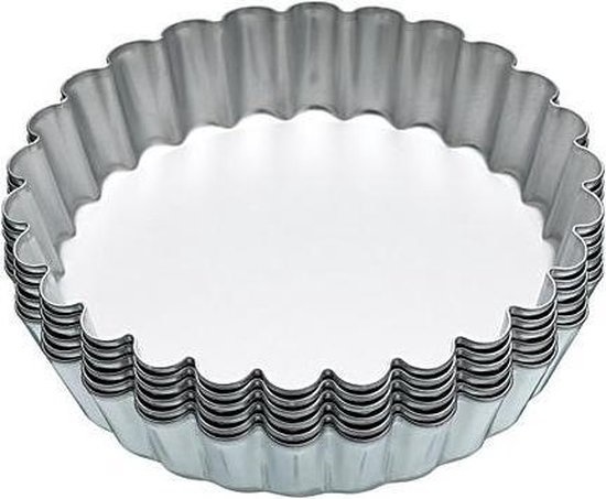 Serrated baking tin 85/63 x 22(h) mm - 20 serrations