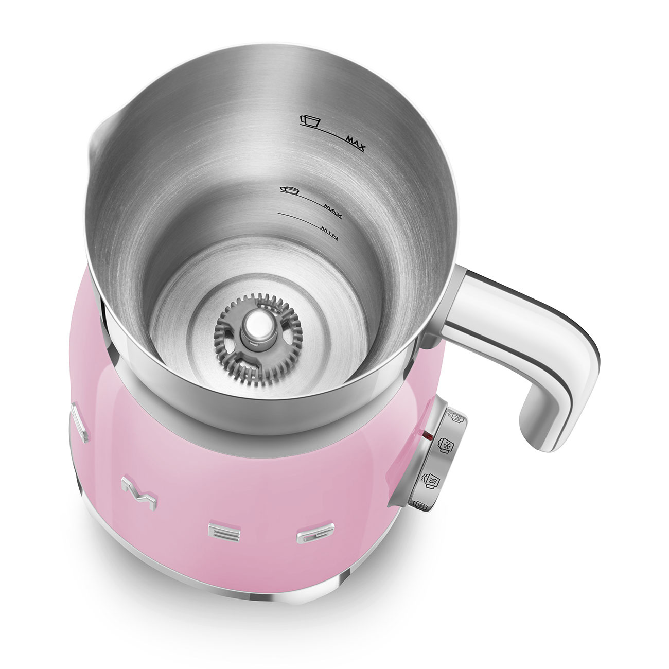 Smeg Smeg melkopschuimer - roze