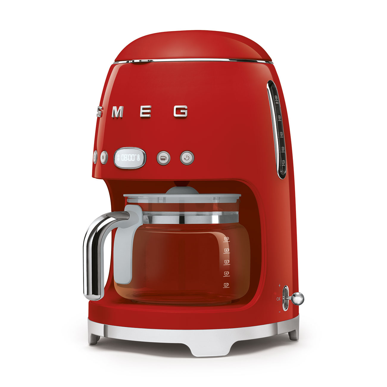 Smeg Smeg filterkoffie machine - rood (zo goed als nieuw 2e hands)