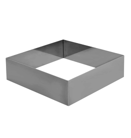 Schneider GmbH Stainless steel tart rings square