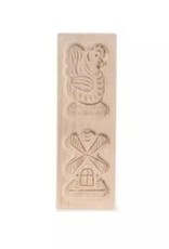 Speculaasplank met 2 figuren