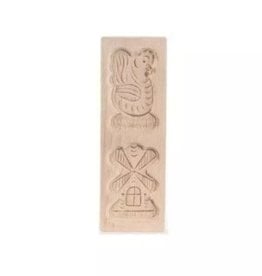 Speculaas board with 2 figures