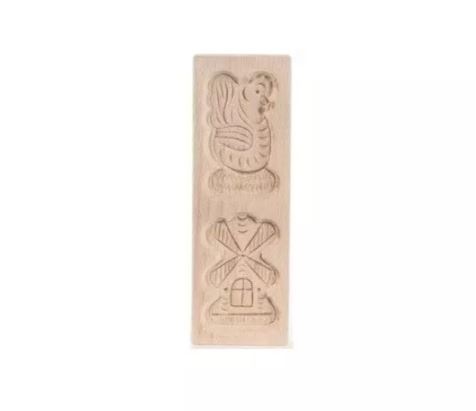 Speculaasplank met 2 figuren