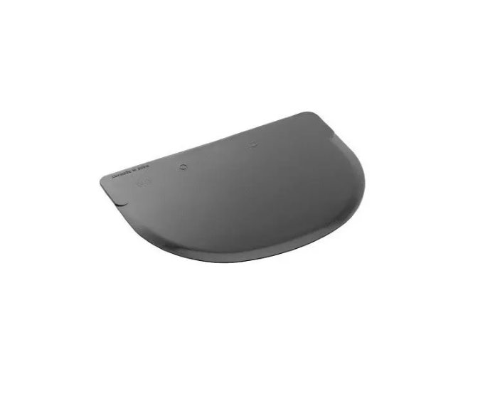 Thermohauser Detectable plastic scraper 12 x 9 cm - black