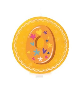 Lily Deco Number candle - 0