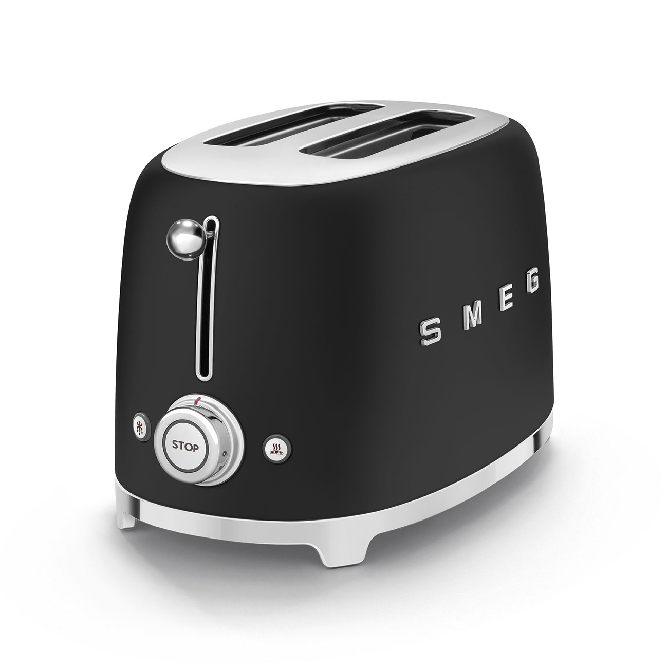 Smeg Smeg toaster (2 Schnitte) - Mattschwarz