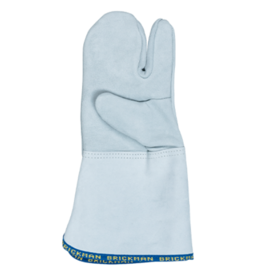 Baking & Cooking Leather oven gloves 3 finger, short