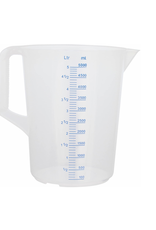 Schneider GmbH Plastic measuring cup, 5 Liters