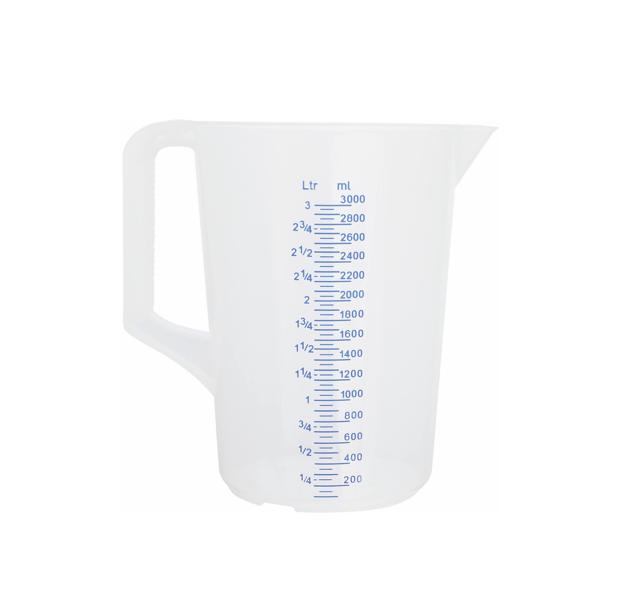 Schneider GmbH Plastic measuring cup, 3 Liters