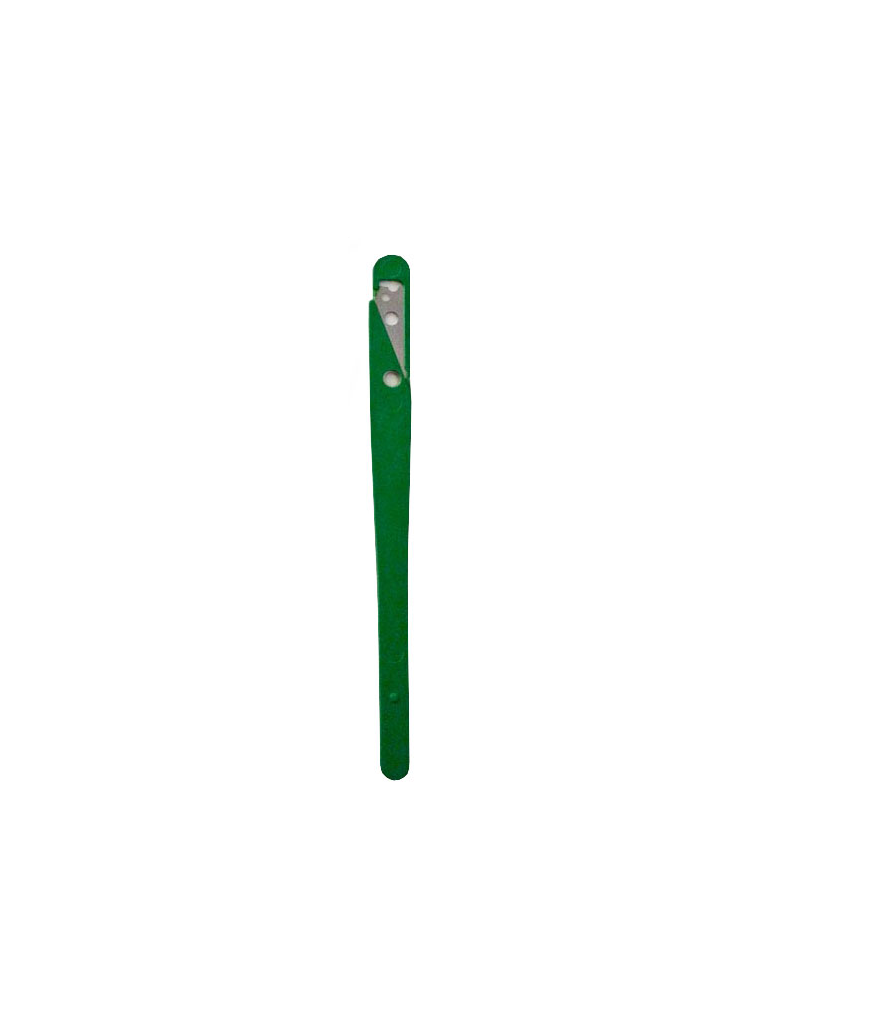 Scaritech Disposable dough blade, green