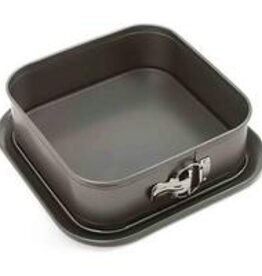 Square cake tin, springform. 23 x 23 x 7(h) m