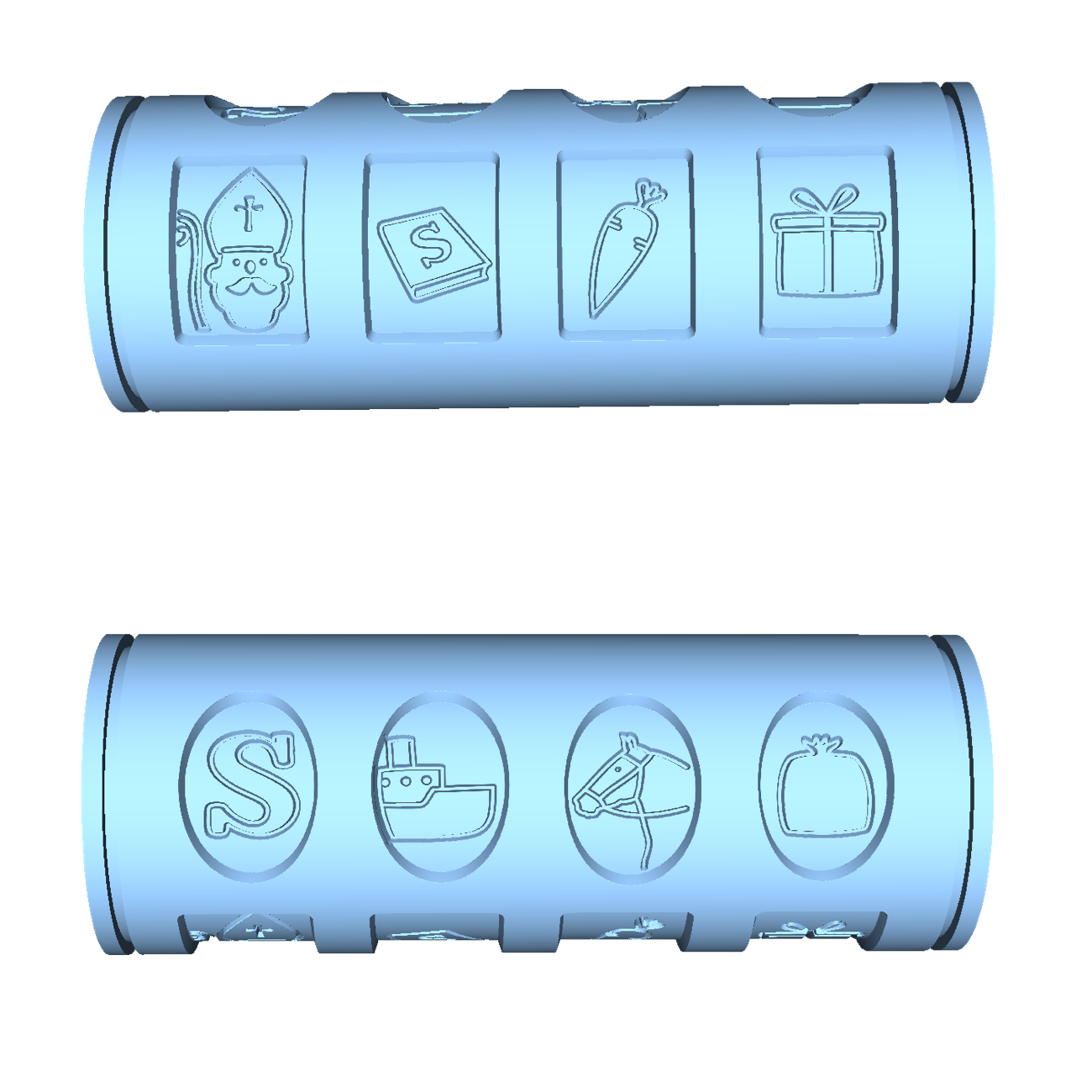 Baking & Cooking Roll for (Kalmeijer) cookie machine - Saint Nicholas