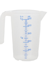 Schneider GmbH Plastic measuring cup 1/2 liter - with open handle
