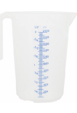 Schneider GmbH Plastic measuring cup 2 liter - with open handle