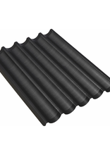 Schneider GmbH Baguette baking tray with 5 waves - 600 x 400 x 20 mm
