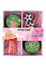 Silikomart Cupcake-Set EM/WM Fußball