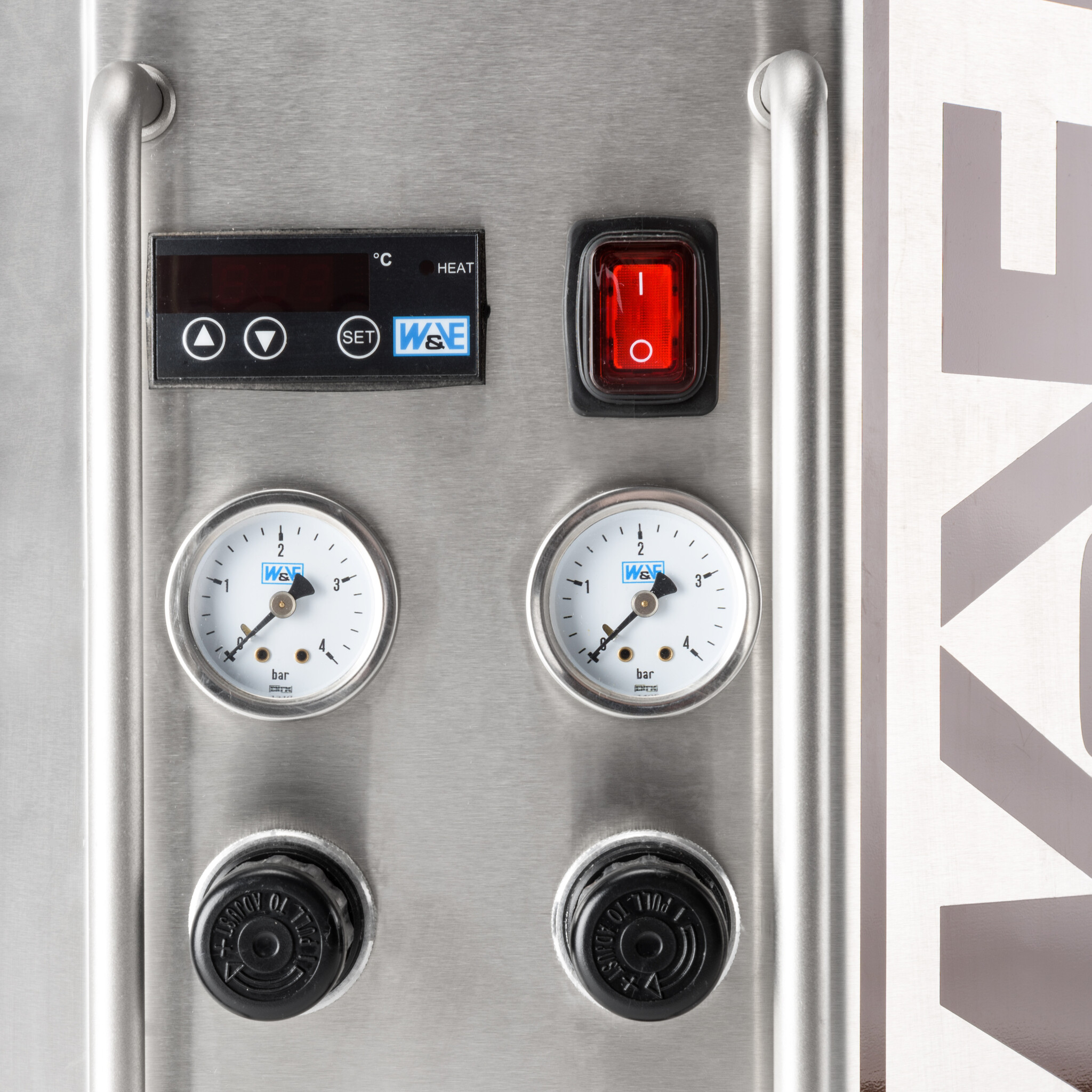 W&vE Choco Max - chocolade spuitmachine