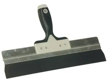 Bench scrapers and floor scrapers