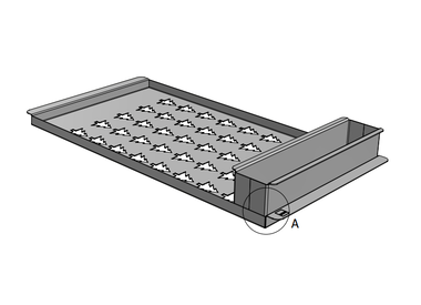 Chocolate pull tray