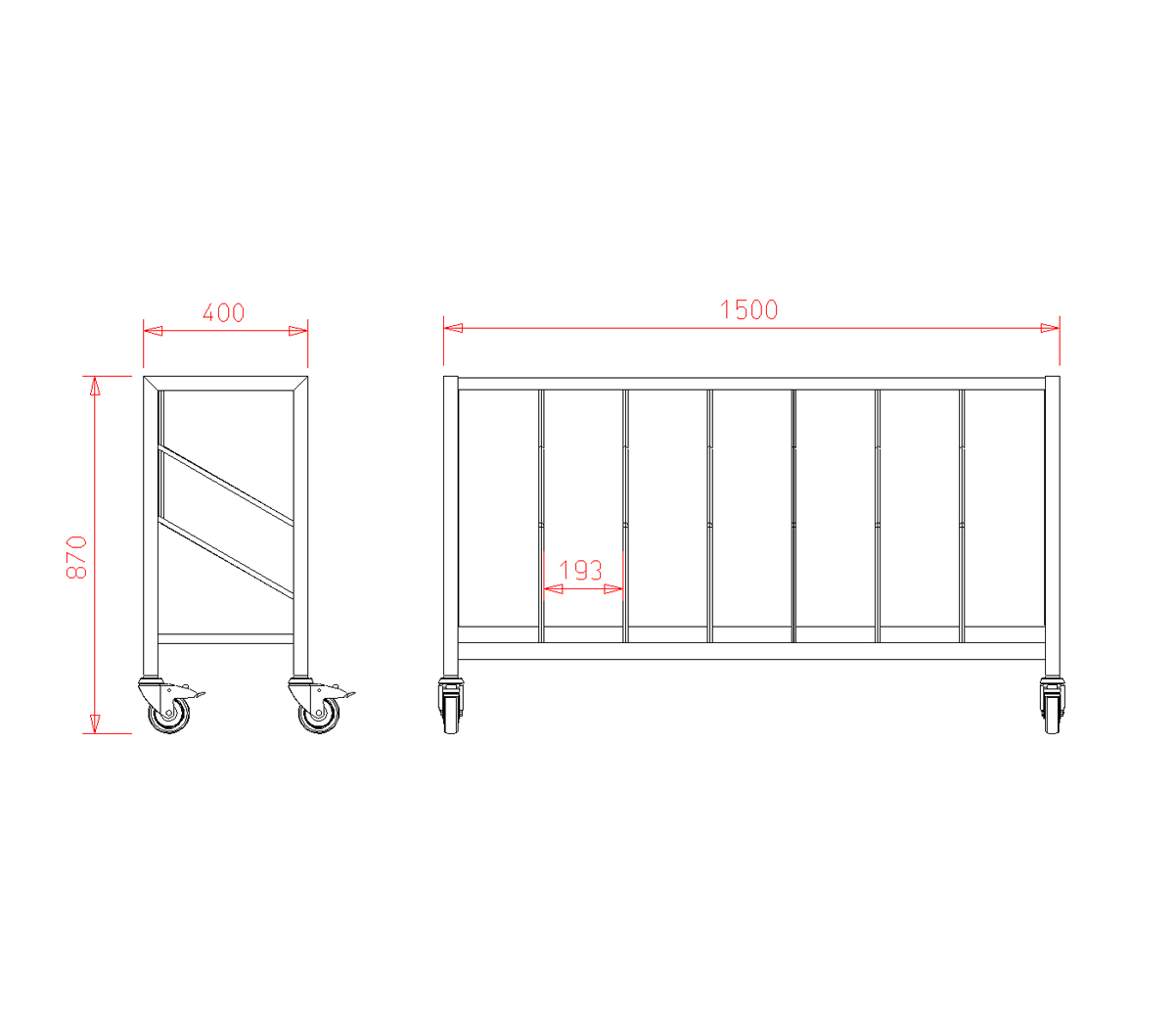 van 't Wout RVS zakkenwagen- 7
