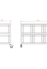 van 't Wout Grondstoffenstation - 6 x 60 liter