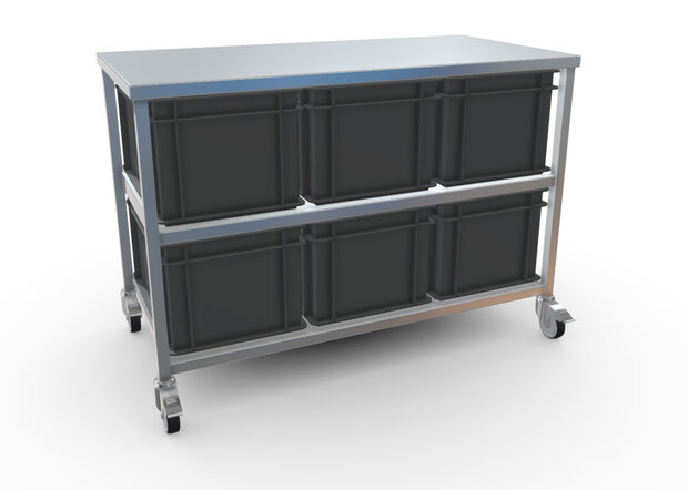 van 't Wout Rohstoffstation - 6 x 60 Liter