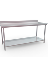 van 't Wout Stainless steel workbench 170 x 70 x 95 cm van 't Wout Stainless steel workbench 170 x 70 x 95 cm