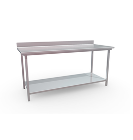 van 't Wout Edelstahl-Werkbank 170 x 70 x 95 cm