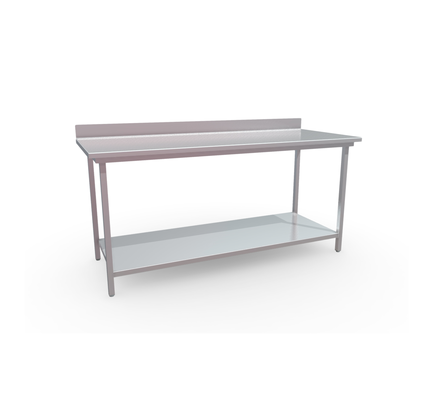 van 't Wout Stainless steel workbench 170 x 70 x 95 cm