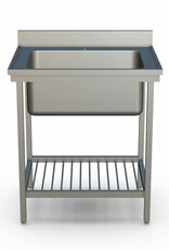 van 't Wout Stainless steel sink 90 x 70 x 100 cm van 't Wout Stainless steel sink 90 x 70 x 100 cm