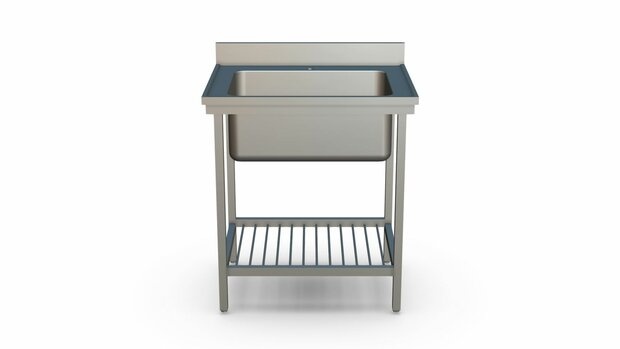 van 't Wout Stainless steel sink 90 x 70 x 100 cm