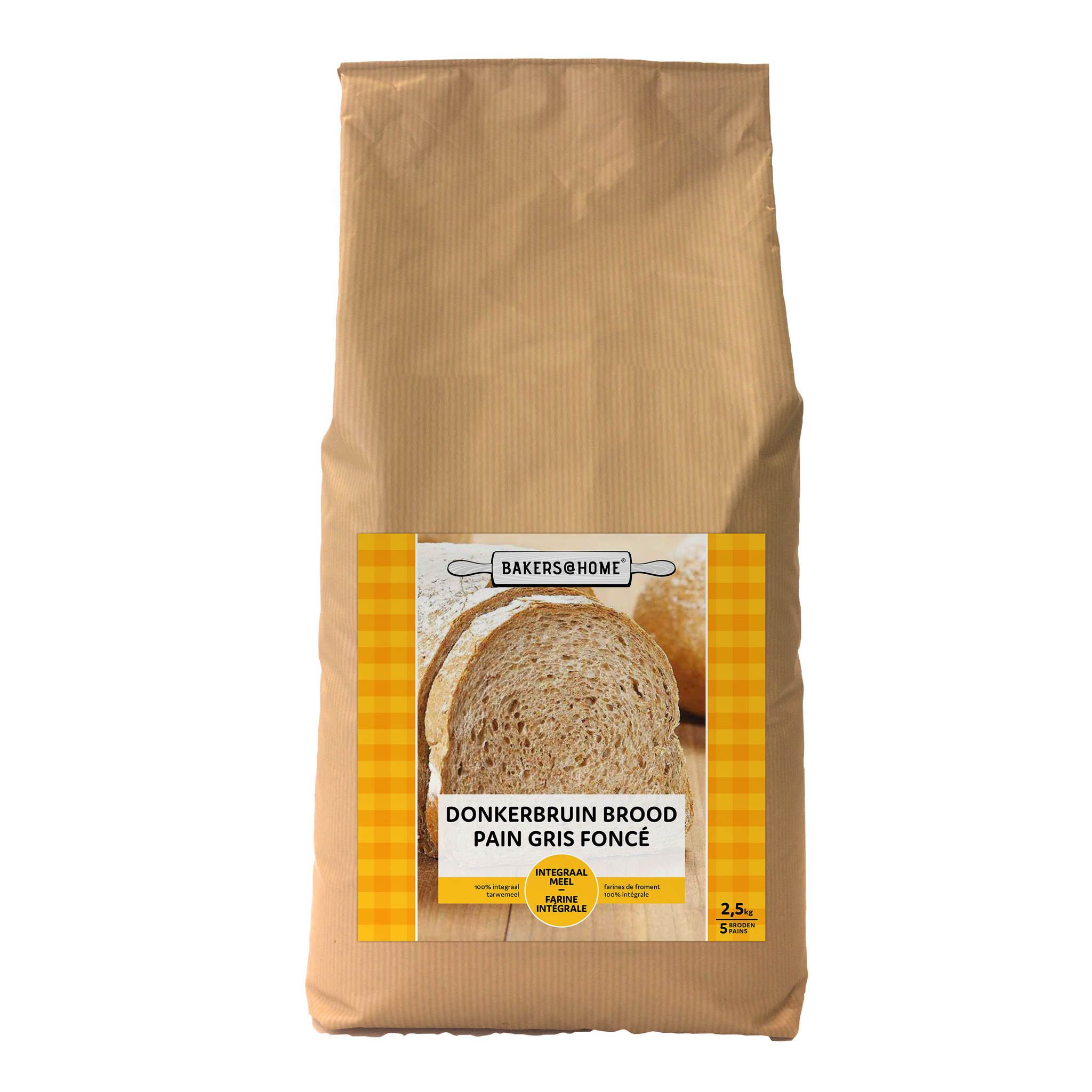 Bakers@Home Donkerbruin brood - (beperkte houdbaarheid)