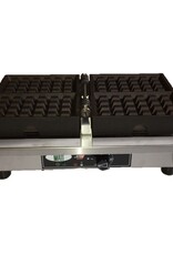 Krampouz Elektrisches 180° Waffeleisen - einzeln - 4x6 Brüsseler Waffeln
