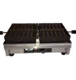 Krampouz Electric 180° waffle iron - single - 4x6 Brussels waffles