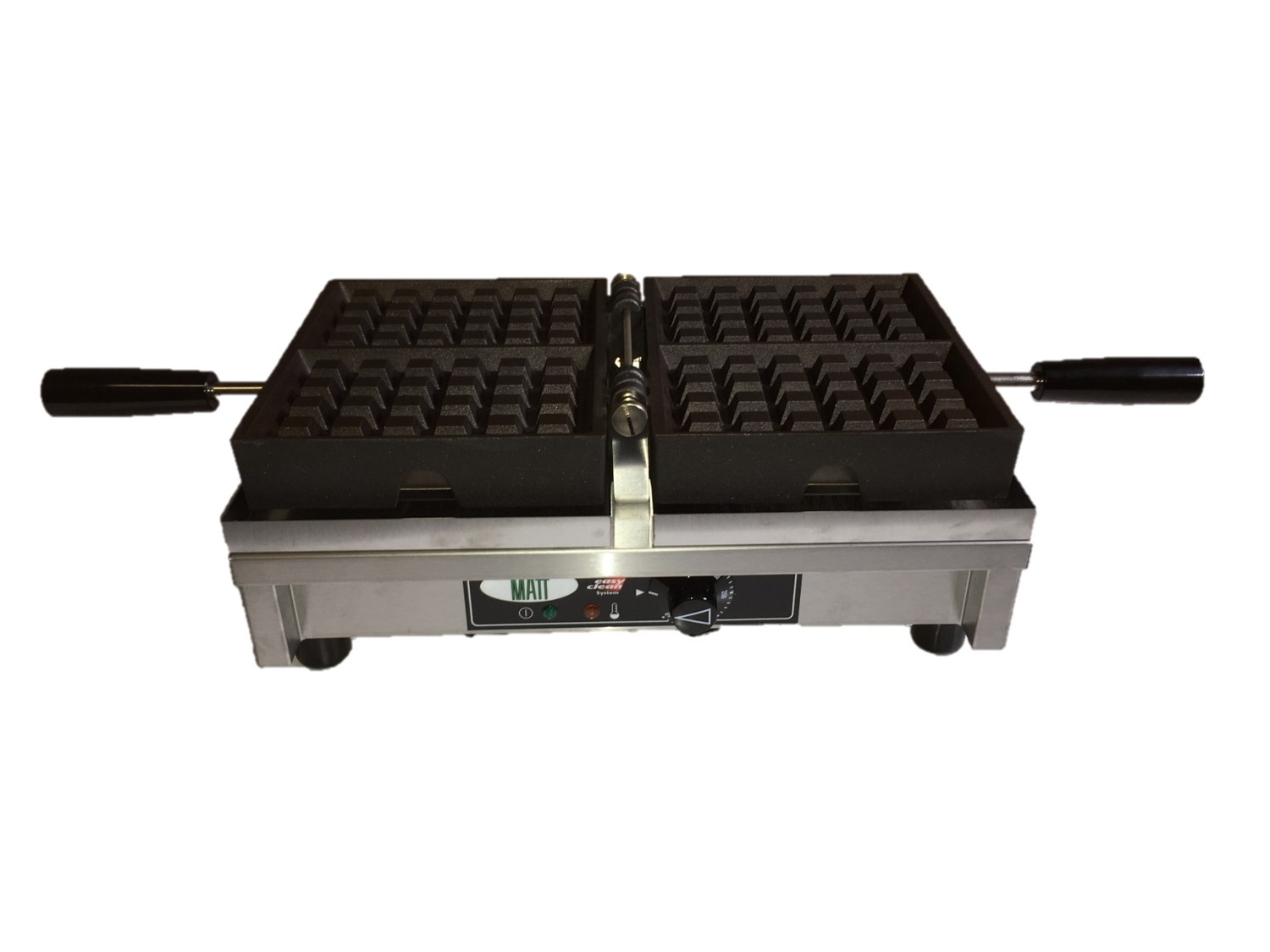 Krampouz Elektrisches Waffeleisen (180° Drehsystem) - einzeln - 4x6 Brüsseler Waffeln