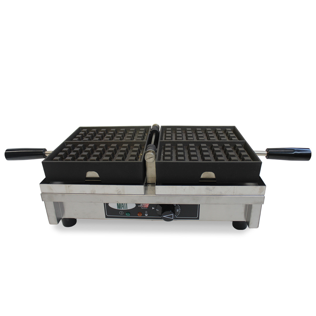 Krampouz Elektrisches 180° Waffeleisen - einzeln - 4x7  Lütticher Waffeln