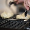 Krampouz Electric 180° waffle iron - single - 4x7 Liège waffle