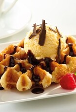 Krampouz Elektrisches Waffeleisen (180° Drehsystem) - einzeln - 4x7  Lütticher Waffeln