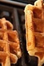 Krampouz Elektrisches 180° Waffeleisen - doppelt - 4x7  Lütticher Waffeln