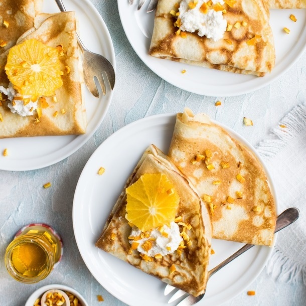 Krampouz Crêpe-Maker / Pfannkuchen-Maker luxury - Ø35 - Gas