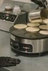 Krampouz Elektrisch Pfannkucheneisen - Ø40 - 7 Pfannkuchen